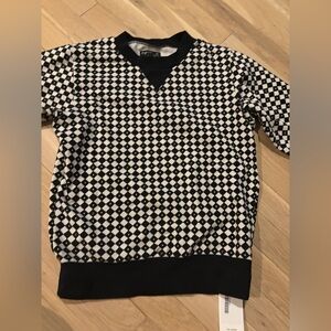 Agnes B. Checkered Top